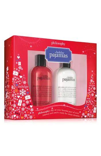 holiday pajamas wash & lotion set | Nordstrom Rack