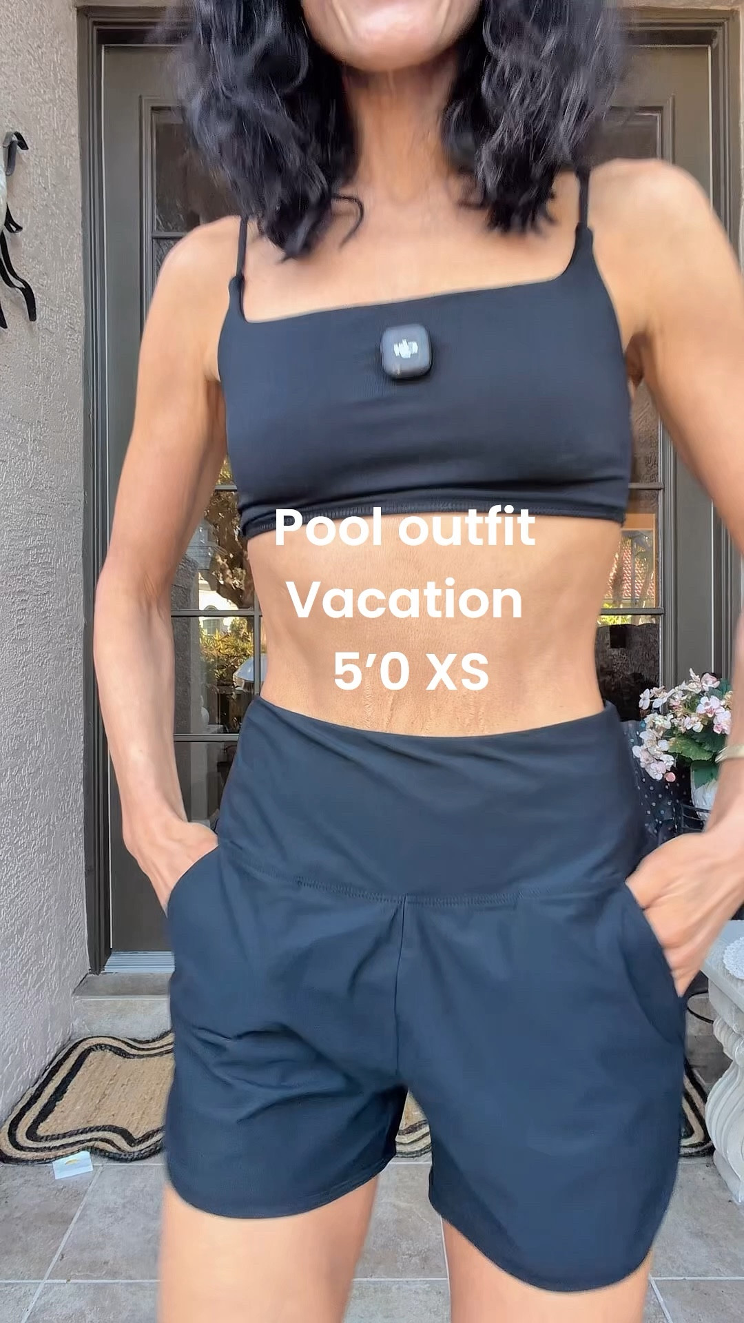 Petite vacation outfit for pool or beach Baleaf swim shorts 

#LTKTravel #LTKSwim #LTKPetite