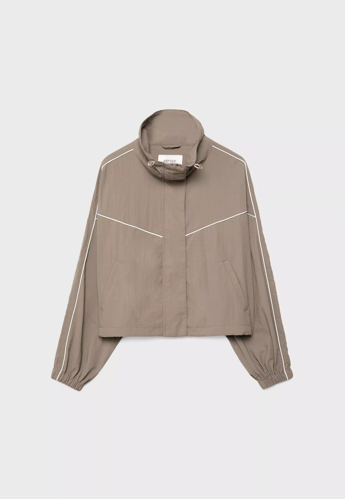 Technical jacket - Women's fashion | Stradivarius United Kingdom | Stradivarius (UK)