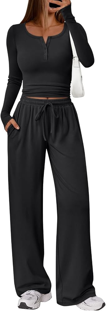 Trendy Queen Womens 2 Piece Matching Lounge Sets 2026 Fall Fashion Outfits | Amazon (US)