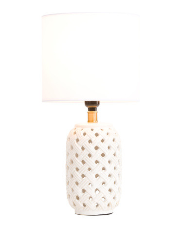 16.25in Luana Ceramic Table Lamp | TJ Maxx