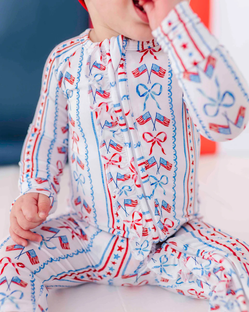 Liberty & Bows for All Convertible Ruffle Romper | Bums & Roses
