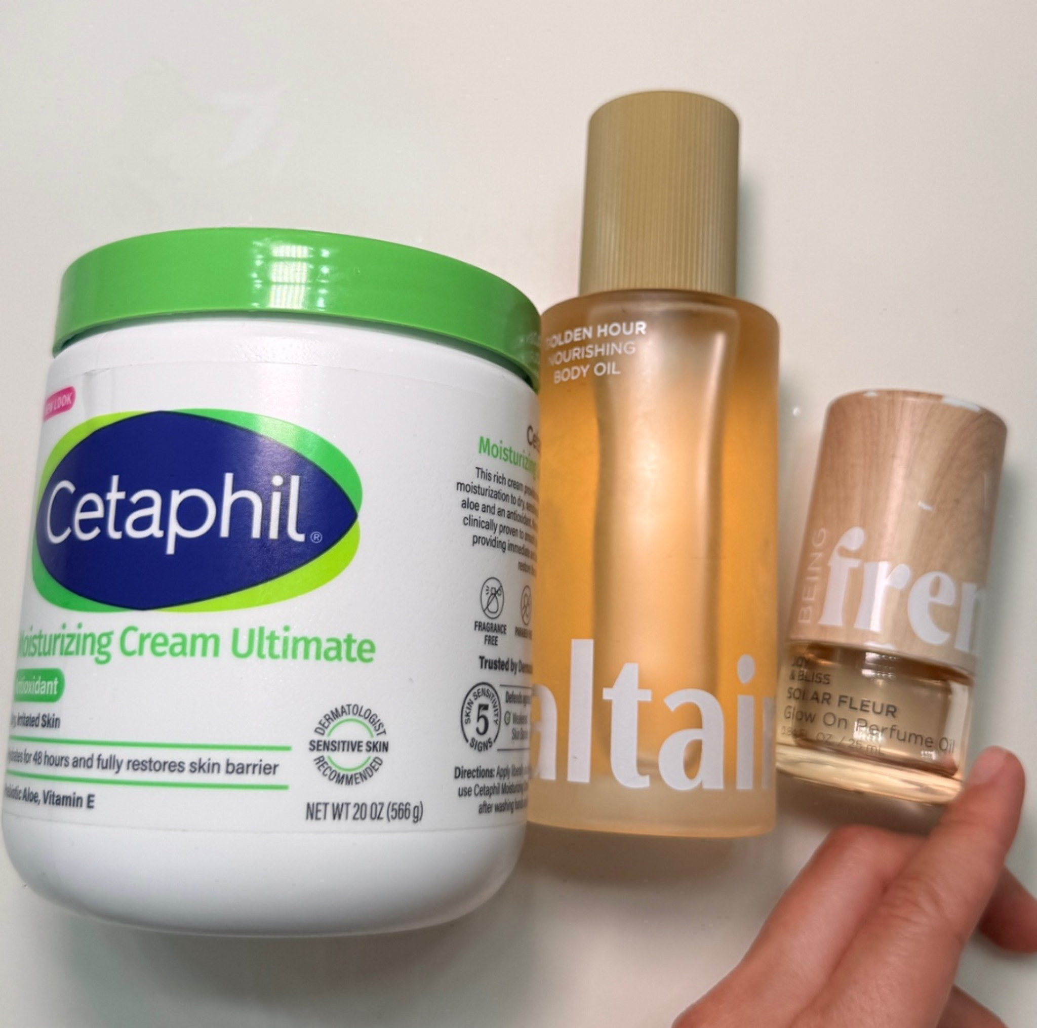 Favorite Body oils/creams/lotions 
CETAPHIL
SLATAIR
BEING FRENSHE

#LTKmomlife #LTKselfcare #LTKBeauty