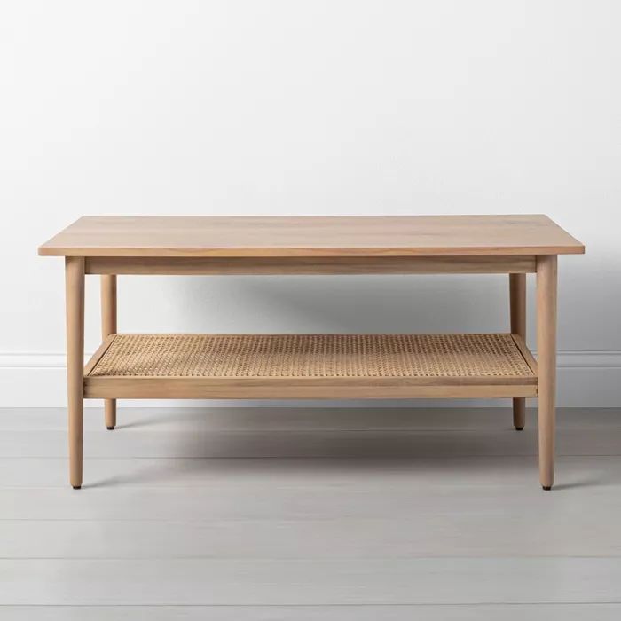 Wood & Cane Coffee Table - Hearth & Hand™ with Magnolia | Target