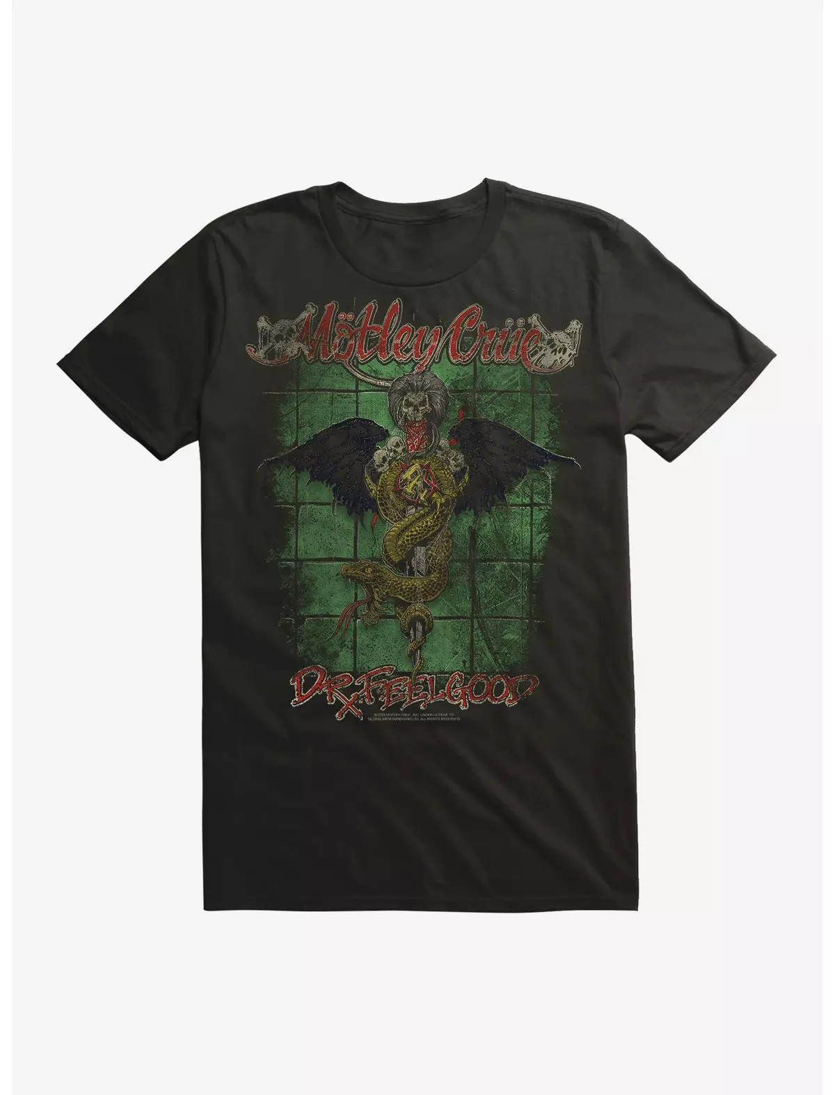 Motley Crue Dr. Feelgood Logo T-Shirt | Hot Topic | Hot Topic