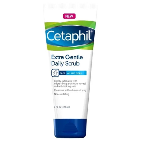 Cetaphil Extra Gentle Daily Scrub 6 oz (Pack of 2) | Walmart (US)