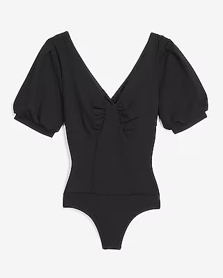 Off The Shoulder Thong Bodysuit | Express