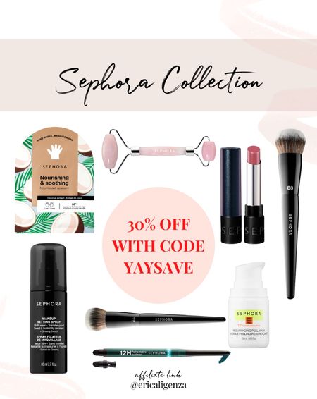 Sephora collection - use code YAYSAVE for 30% off! 🙌🏼

Sephora sale // makeup on sale // skin care on sale 

#LTKbeauty #LTKxSephora #LTKsalealert