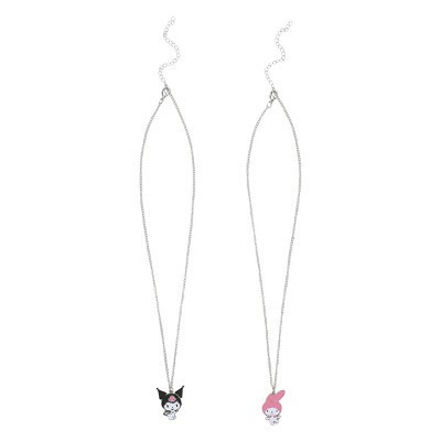 My Melody & Kuromi 2-Pack Besties Necklace Set | Target