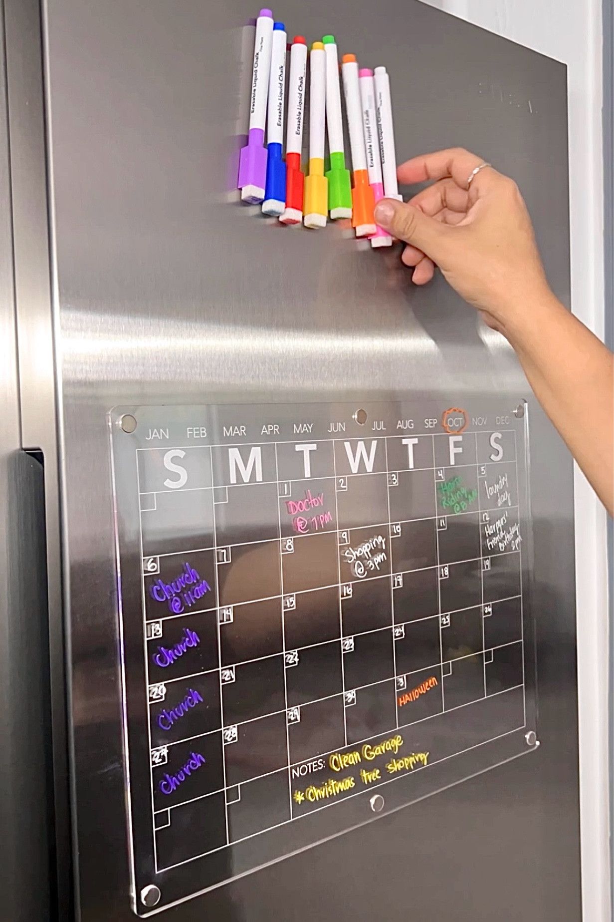Obsessed with my Magnetic Calendar Board! It’s so aesthetic and discreet. Best purchase!🙌🏻

#LTKSaleAlert #LTKFamily #LTKHome