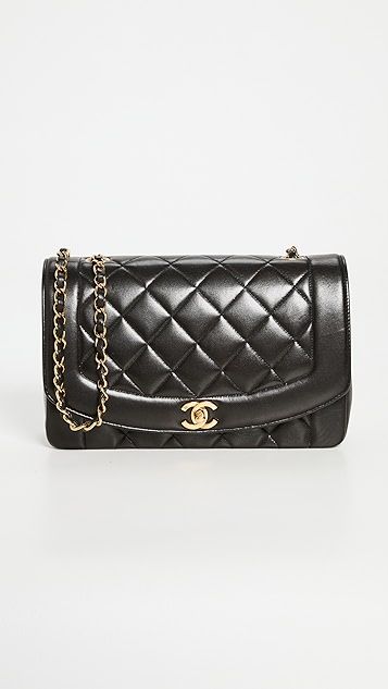 Chanel Black Lambskin Classic Flap 10" | Shopbop