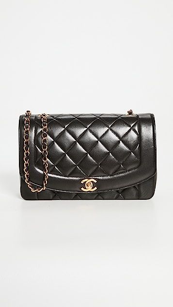 Chanel Black Lambskin Classic Flap 10" | Shopbop