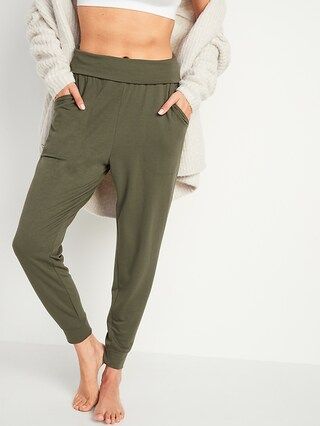 Mid-Rise Live-In Jogger Sweatpants for Women | Old Navy (US)