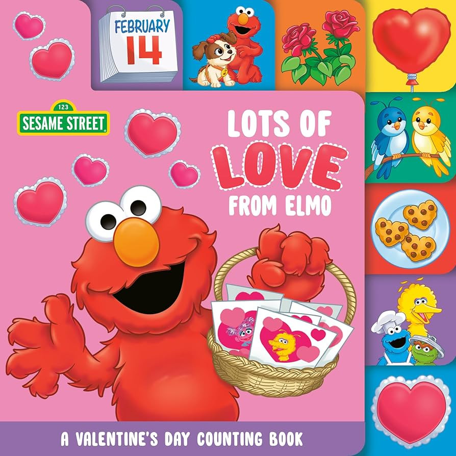 Lots of Love from Elmo (Sesame Street): A Valentine's Day Counting Book (Sesame Street Board Book... | Amazon (US)