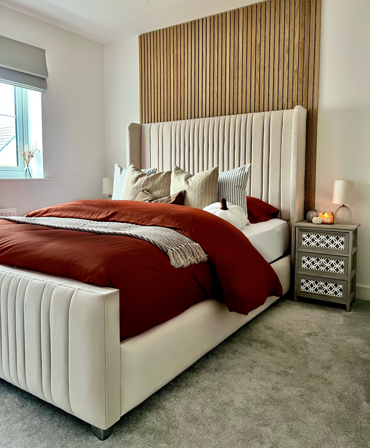 Neutral bedroom decor, cosy autumn home

#LTKuk #LTKautumn #LTKhome