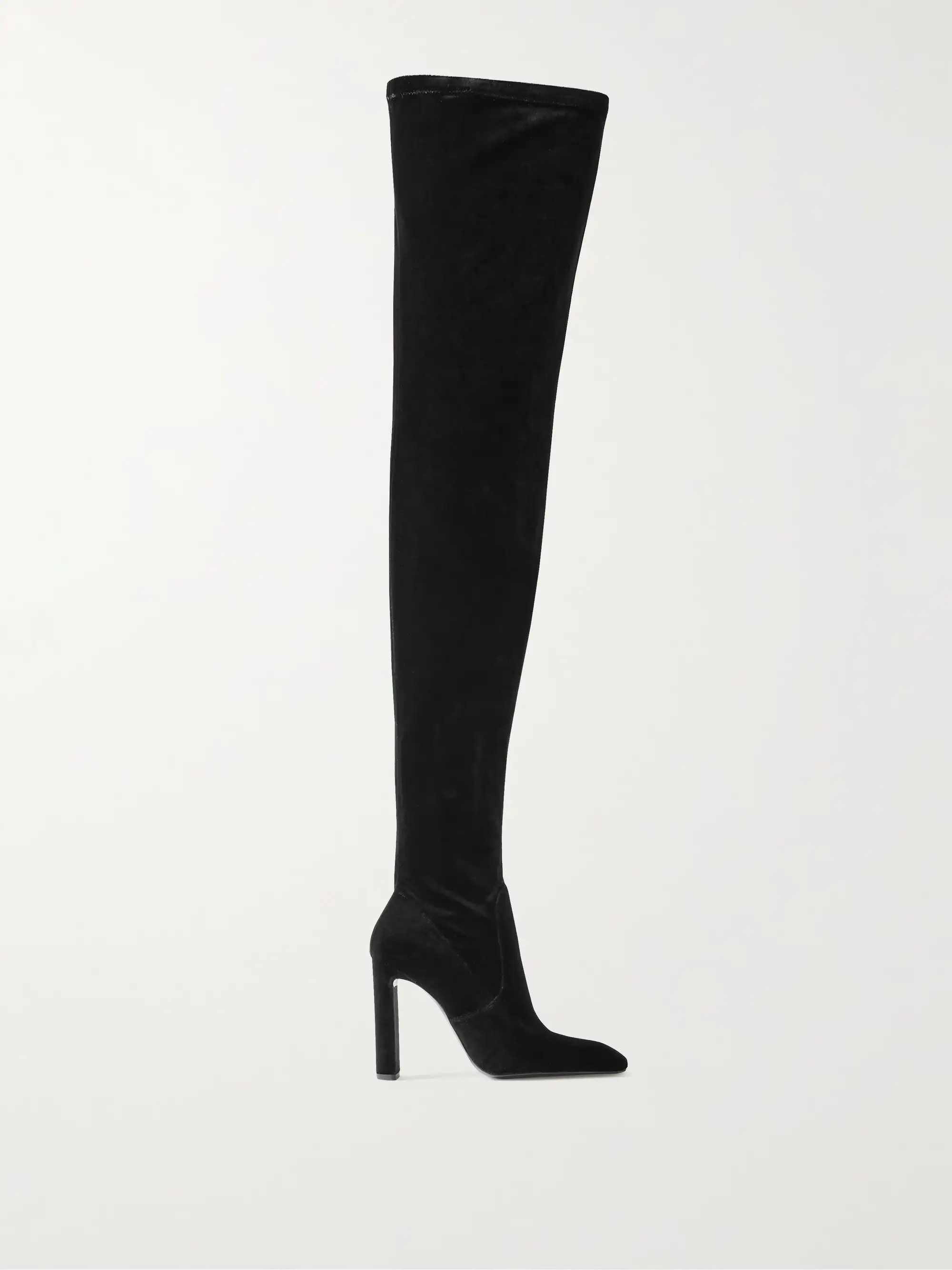 Velvet over-the-knee boots | NET-A-PORTER (US)