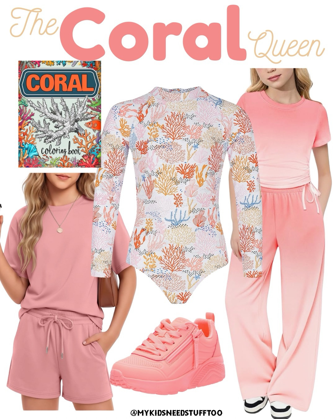 I heard that corals the color of the summer!  Who doesn’t love this color so for our coral queens.  Girls coral clothes and accessories 

#LTKKids #LTKmomlife #LTKootd
