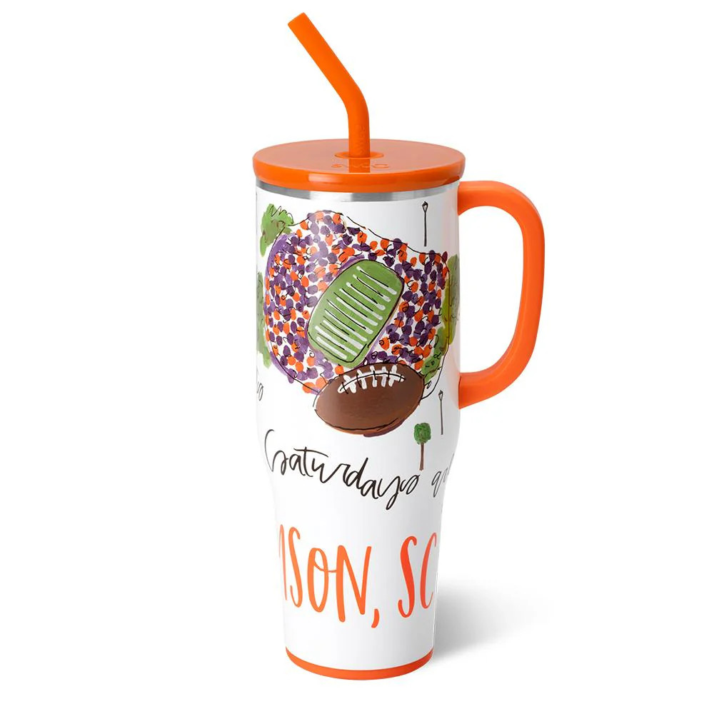 Saturdays In Clemson, SC 40oz Mega Mug - Swig Life | Swig Life