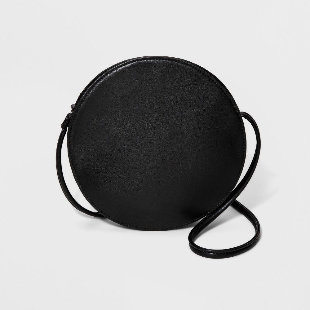 Circle Canteen Crossbody Bag - Wild Fable Black, Women's, Size: Small | Target