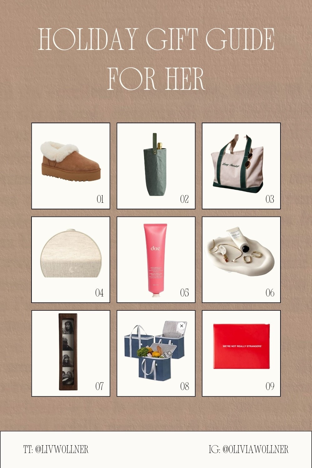 Holiday gift guide for her 🎁

#giftguideforher
#holidaygiftideas #giftideas #giftideasforher
#amazongifts #etsygifts #ultagifts 

#LTKCyberWeek #LTKHoliday #LTKGiftGuide