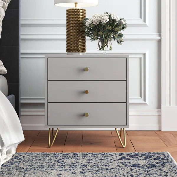Lafitte Solid + Manufactured Wood Nightstand | Wayfair North America