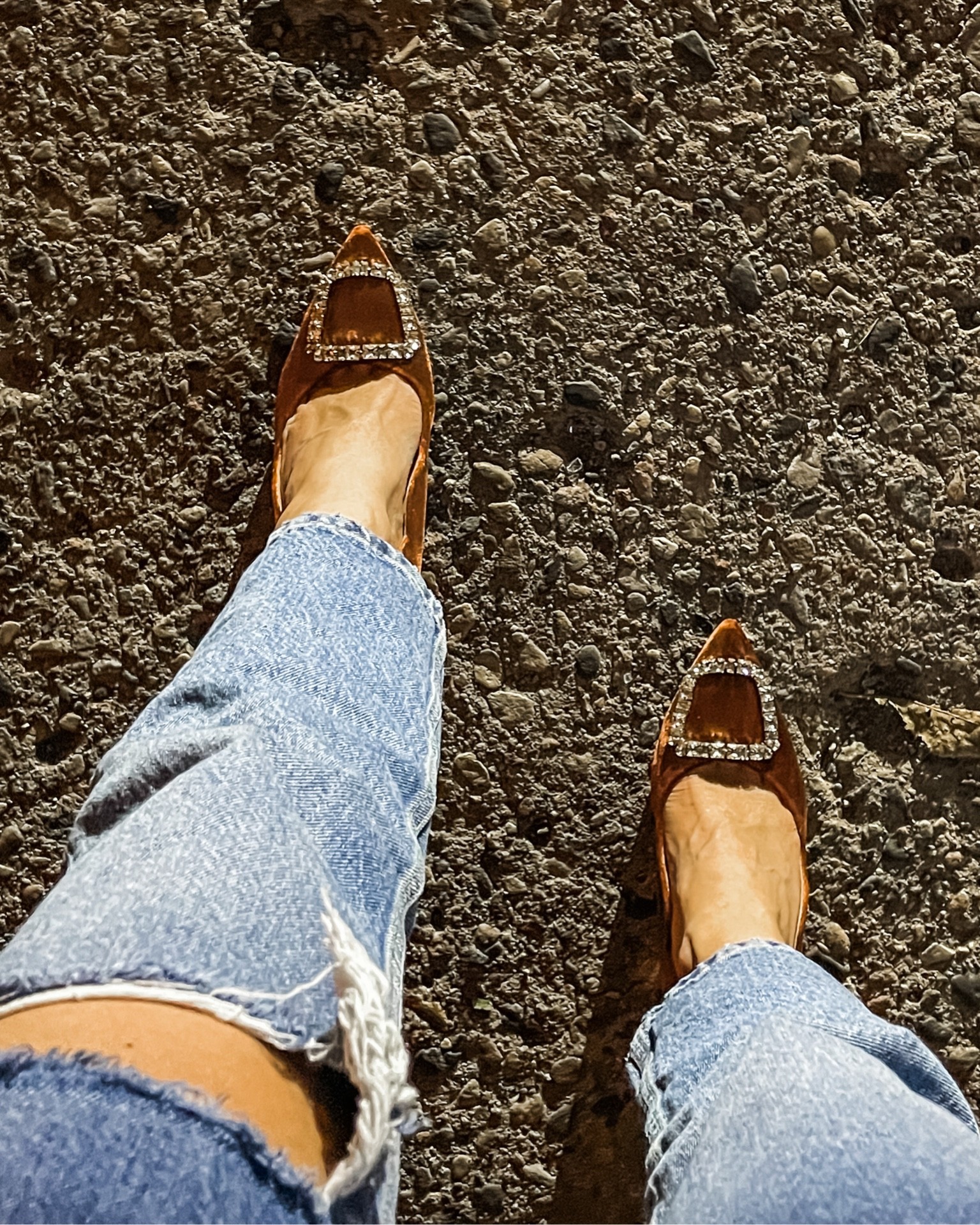 Took my favorite Fall heels out downtown last night. ✨ Instantly elevates the basics, and are as comfy as they are cute! 🙌🏼

#LTKstyletip #LTKSeasonal #LTKshoecrush