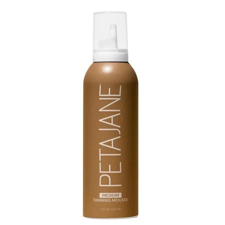 Medium Tanning Mousse 7oz - Made in the USA - Streak-Free, Fast-Absorbing, Lightweight, Vegan, Sunless Tanner for All Skin Types | Walmart (US)