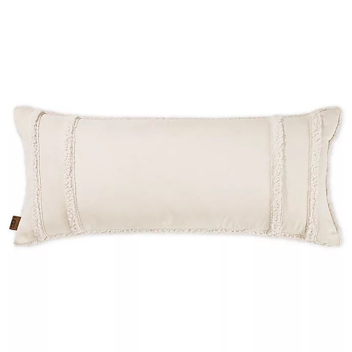 UGG® Balboa Bolster Throw Pillow in Birch | Bed Bath & Beyond