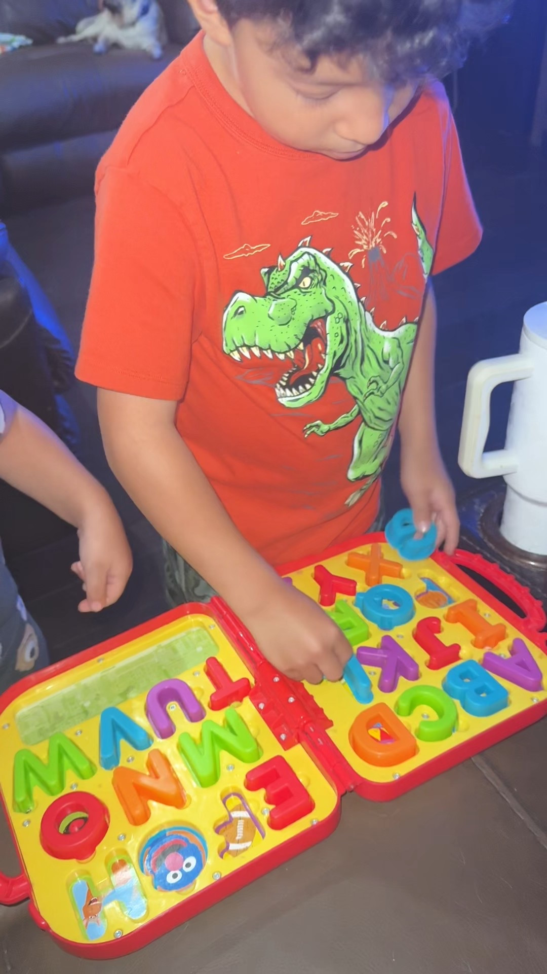 We love to make learning fun! 

We found cheaper versions on this on the go learning! 

His shirt is sold out but Children’s Place always has his favorite graphics for dinosaurs and I love the prices! Linked our current favorites for you! 

#LTKFindsUnder50 #LTKHome