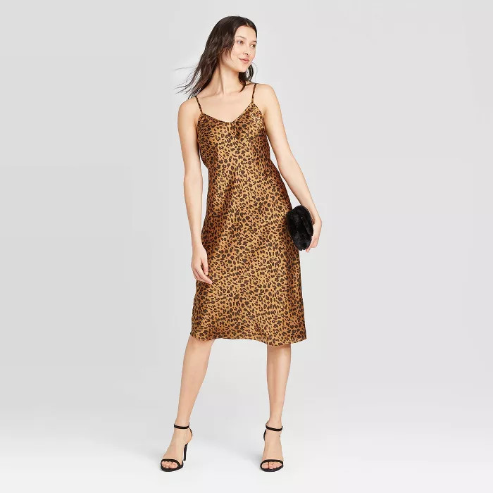 Women's Satin Sleeveless Slip Dress - A New Day™ | Target