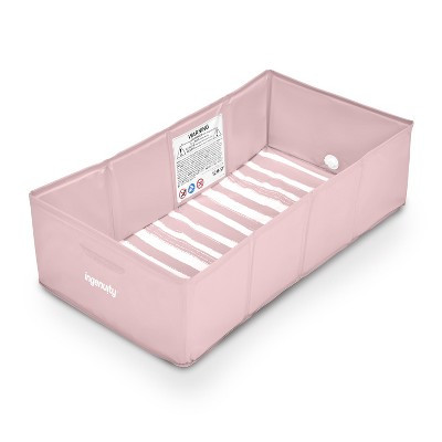 Ingenuity Tuckaway Toddler Bath Tub Converts Shower to Tub - Pink | Target