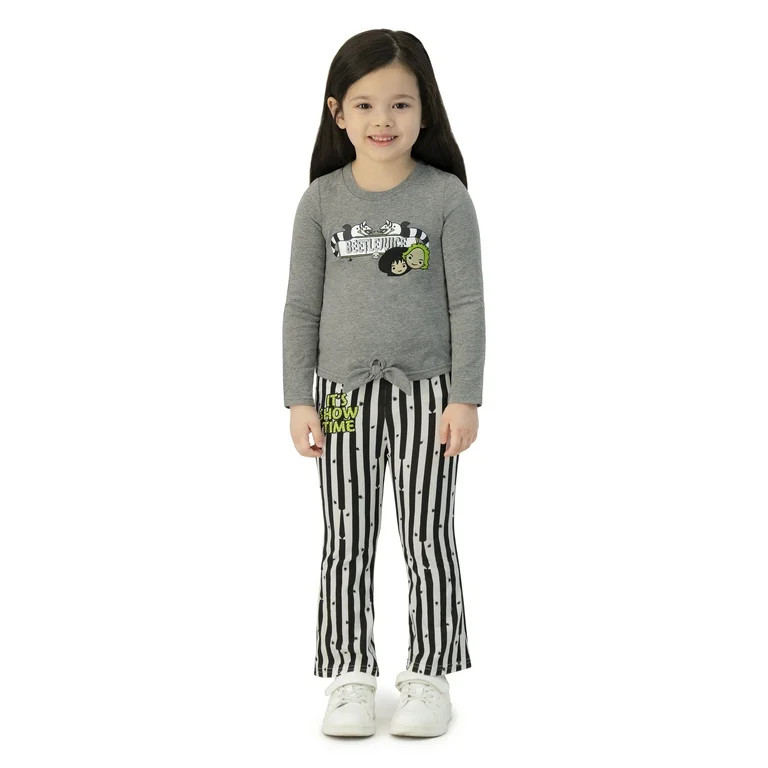Beetlejuice Toddler Girls 3 Piece Skirt Set, Sizes 12M-5T | Walmart (US)