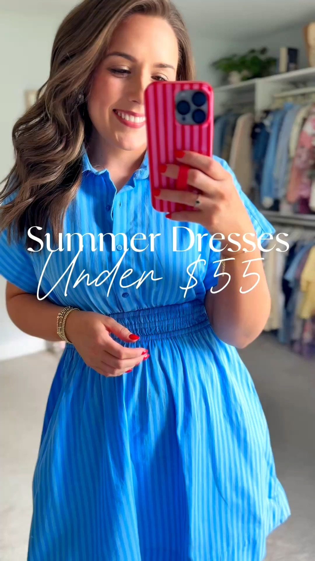 Most everything is currently under $40!!
•
The littler strawberry dress is not online yet, so you’ll have to check your local Belk. 