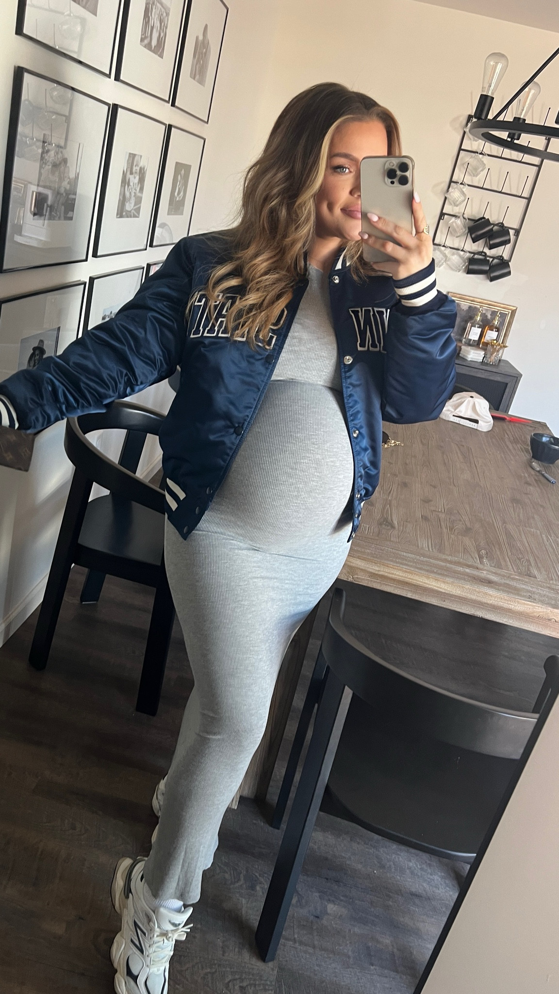 Bump styling skims lookalike dress! Love dressing this dress up or down. Today was definitely on the casual side for some errand running. Wearing size M