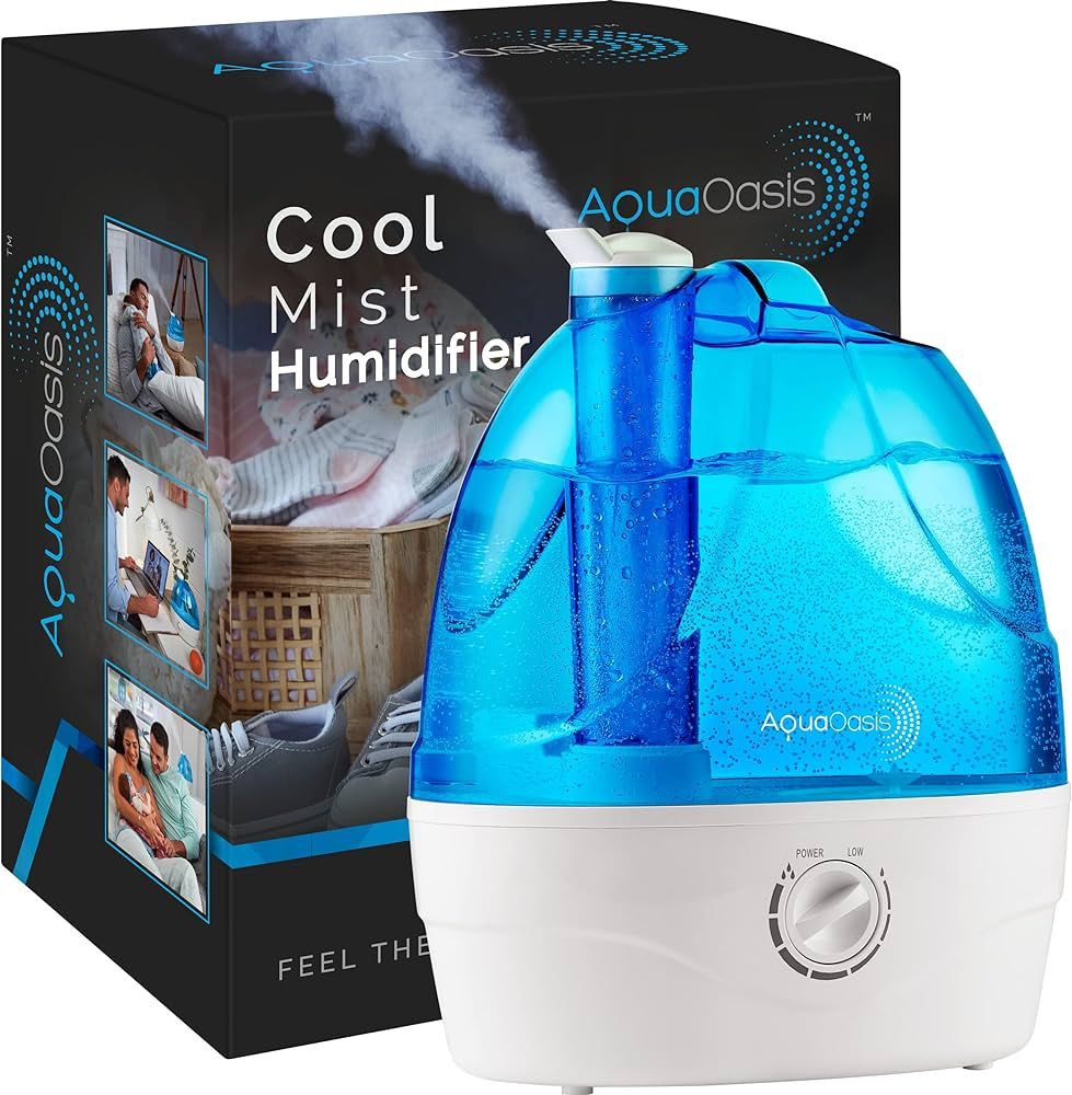 AquaOasis™ Cool Mist Humidifier (6L Water Tank) Quiet Ultrasonic Humidifiers for Bedroom & Larg... | Amazon (US)