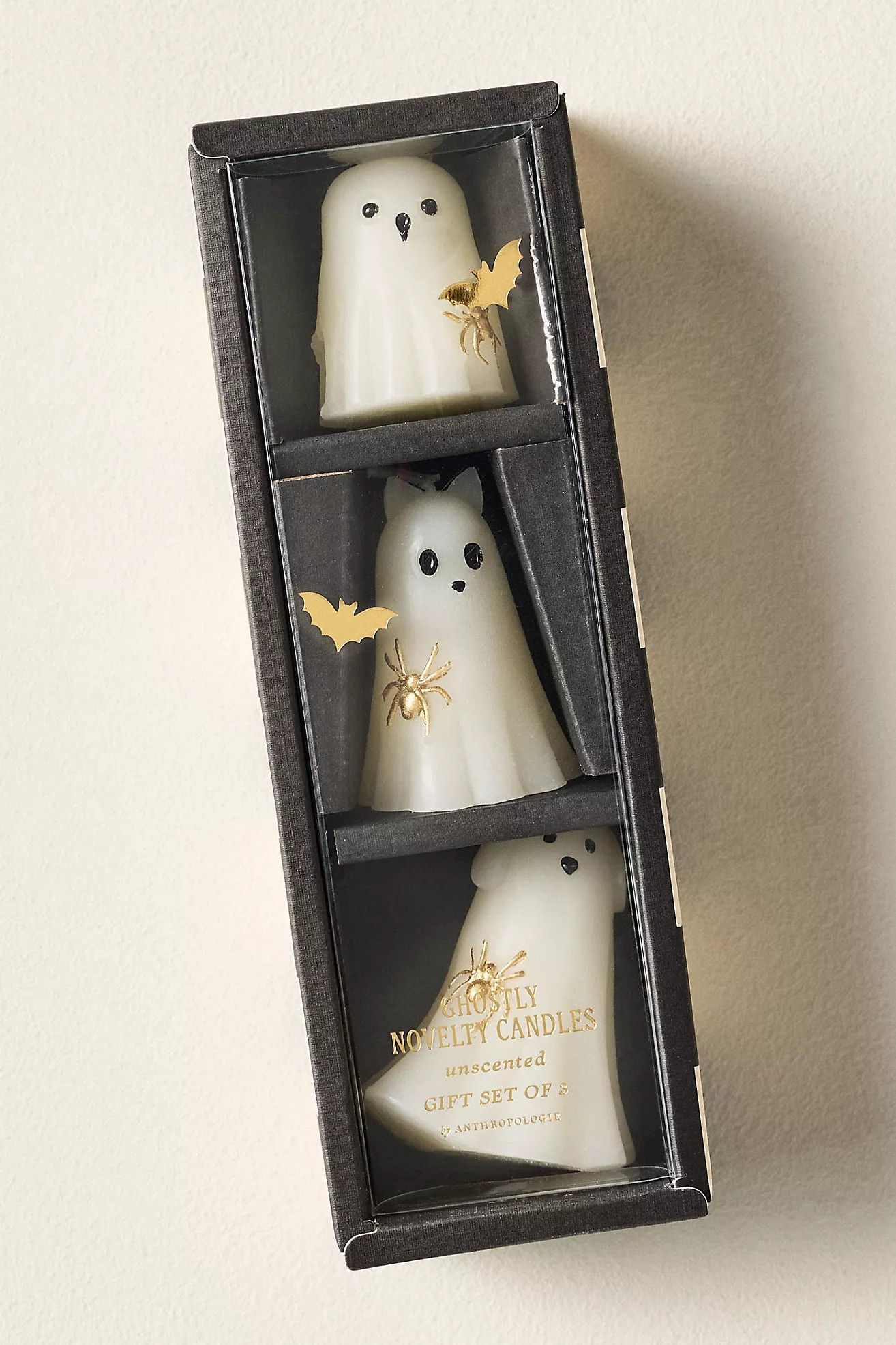 Animal Ghosts Shaped Candle Set | Anthropologie (US)