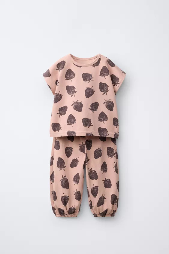 STRAWBERRY BLOOMER SET | Zara US