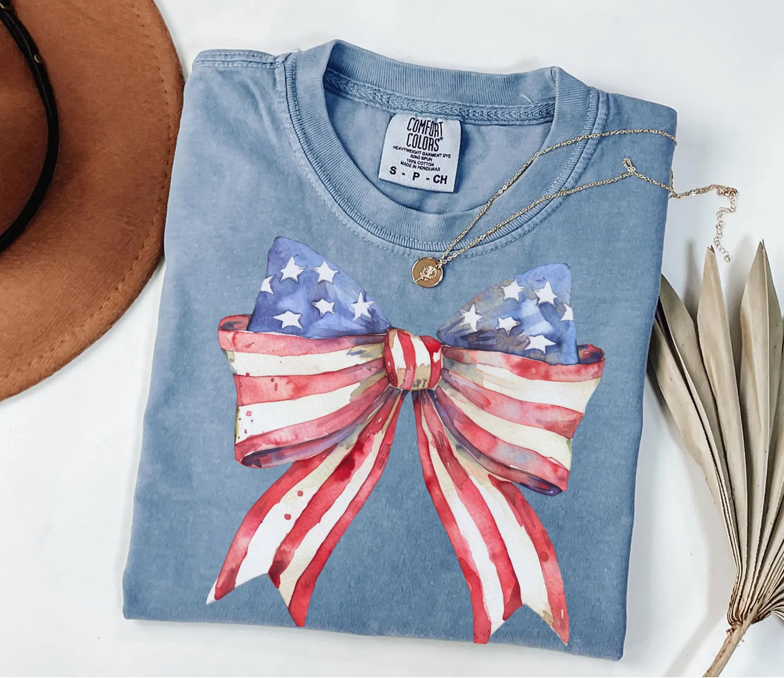 Comfort Colors® 4th of July Shirt, Coquette American Flag Shirt, USA Bow Shirt, 4th of July Tee,... | Etsy (US)