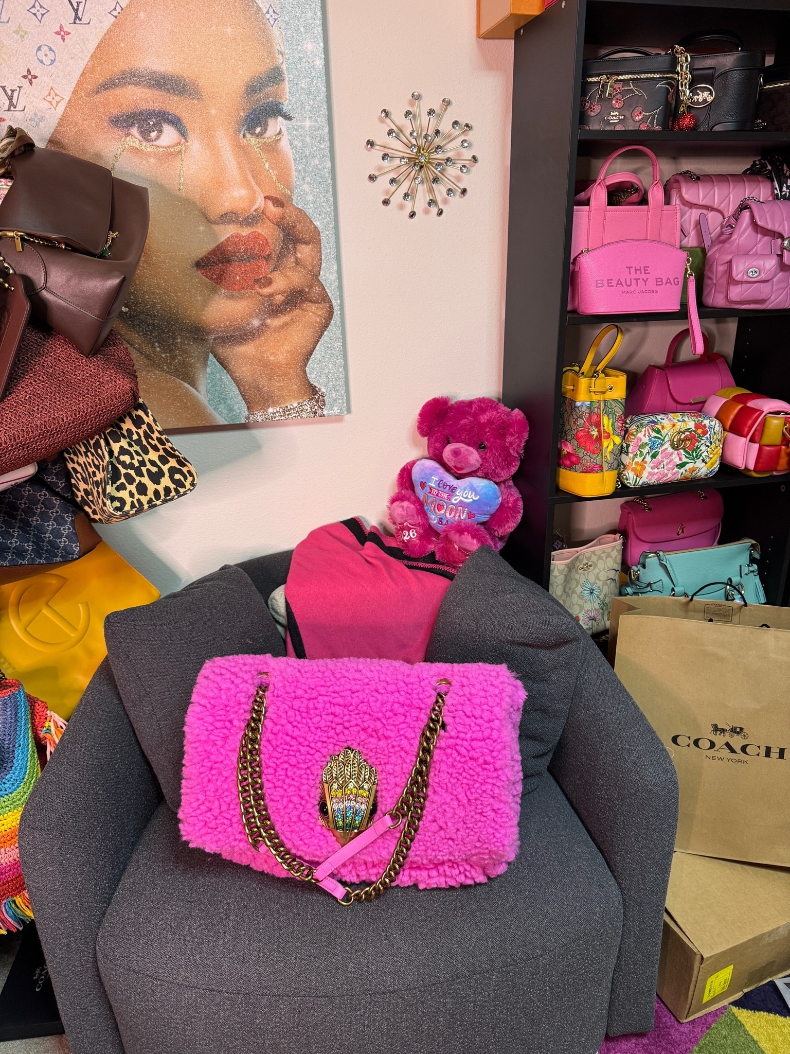 Kurt Geiger Macro Kensington #kurtgeiger #pinkbag #pinklover #kurtgeigerbag #pursecollection