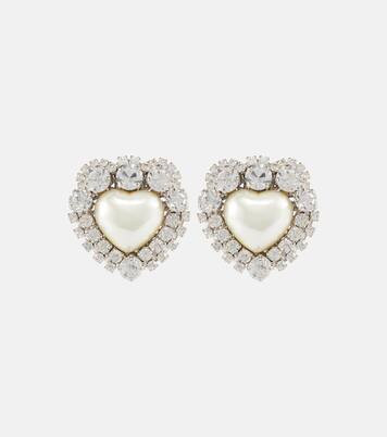 Faux pearl clip-on earrings | Mytheresa (US/CA)