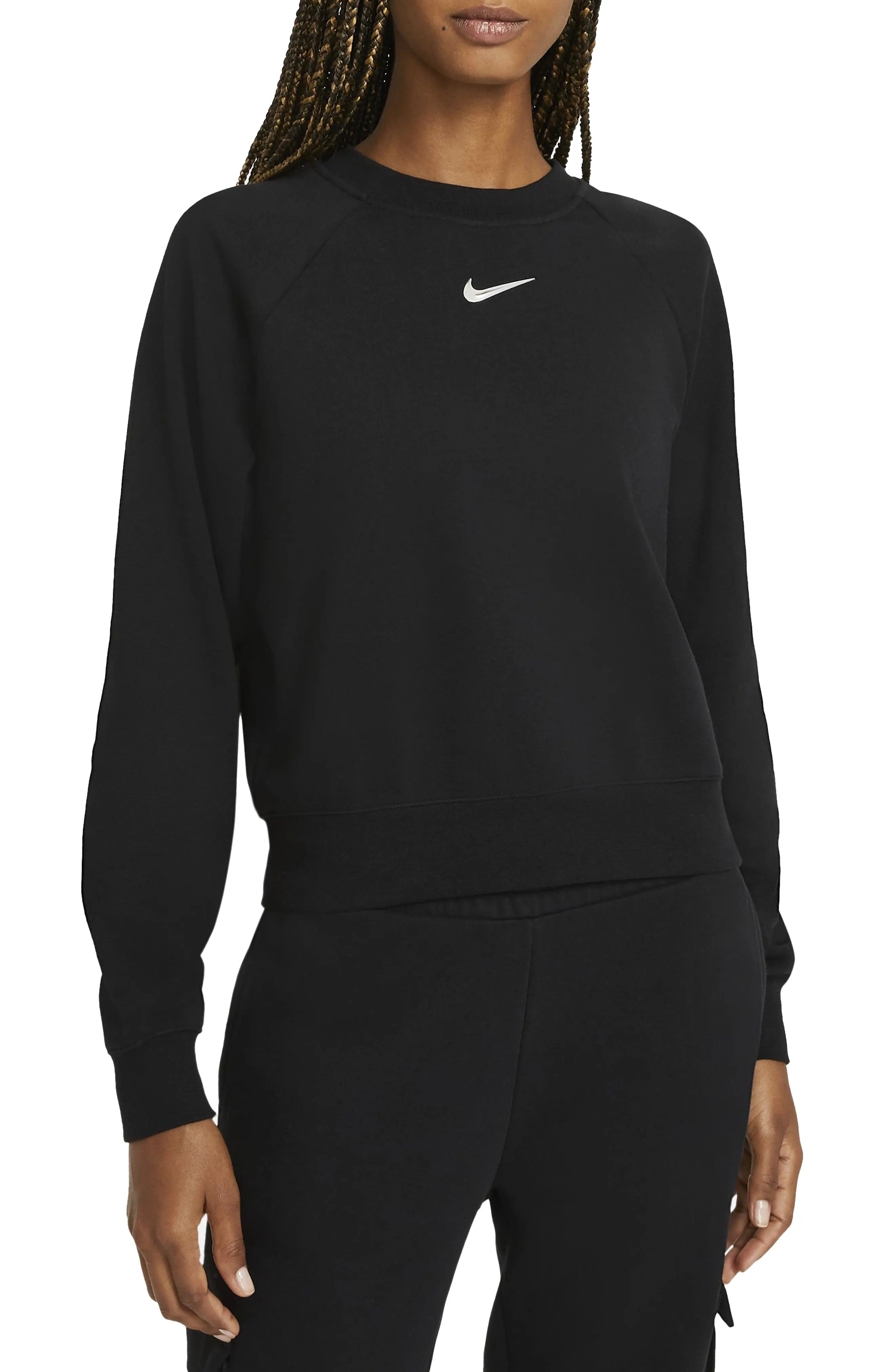 Women's Nike Swoosh Crewneck Sweatshirt (Regular, Petite & Plus Size) | Nordstrom