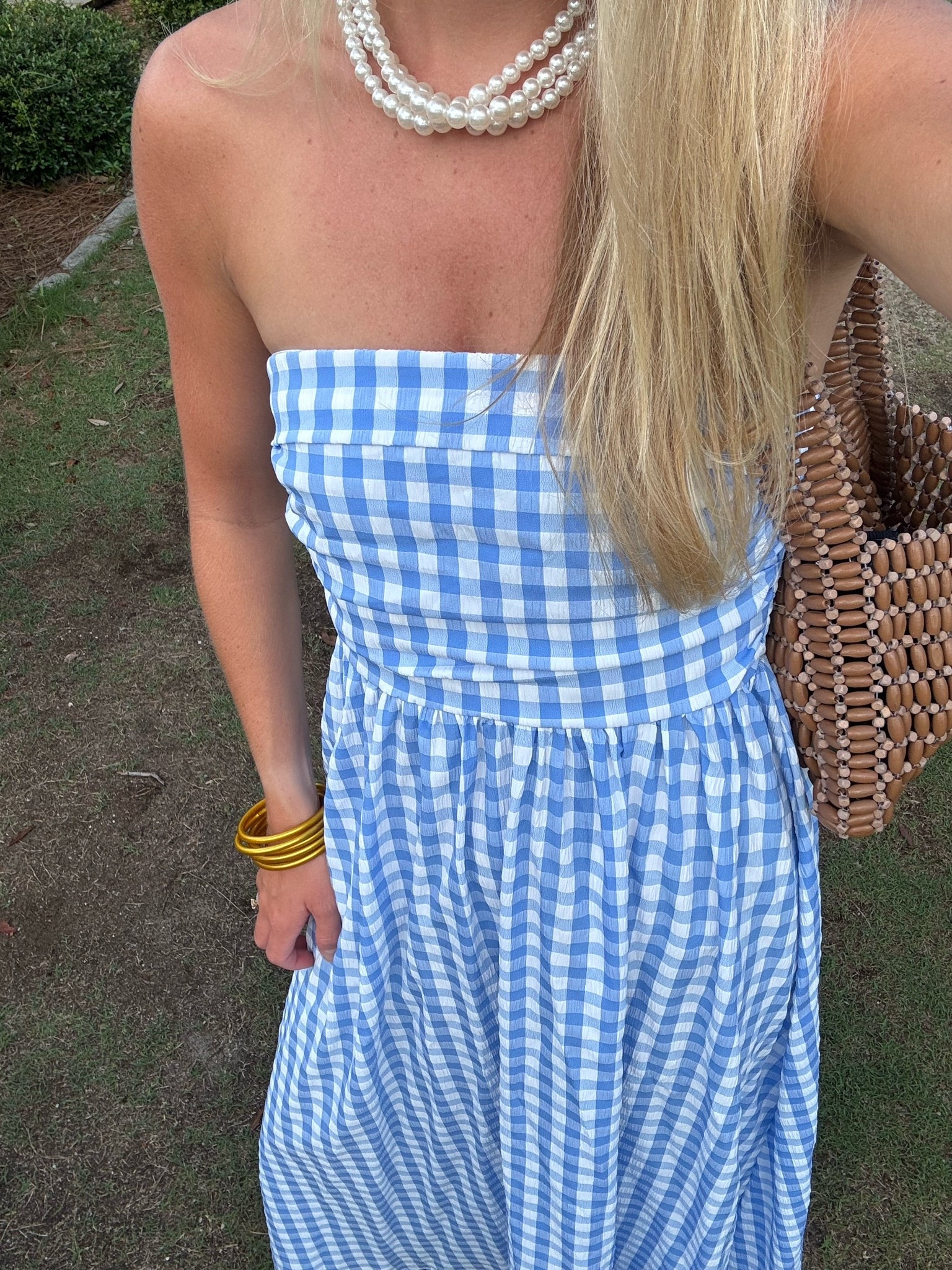 Perfect gingham dress for summer 🩵🩵🩵

#LTKootd #LTKSeasonal #LTKTravel