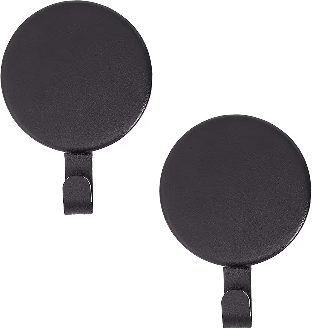 Haute Decor Attract Magnetic Wreath Hanger (Black Matte, Set of 2 Magnets) - for 2 Metal Doors/Su... | Amazon (US)