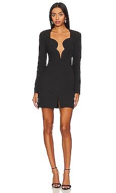 Bardot Audrina Mini Dress in Black from Revolve.com | Revolve Clothing (Global)