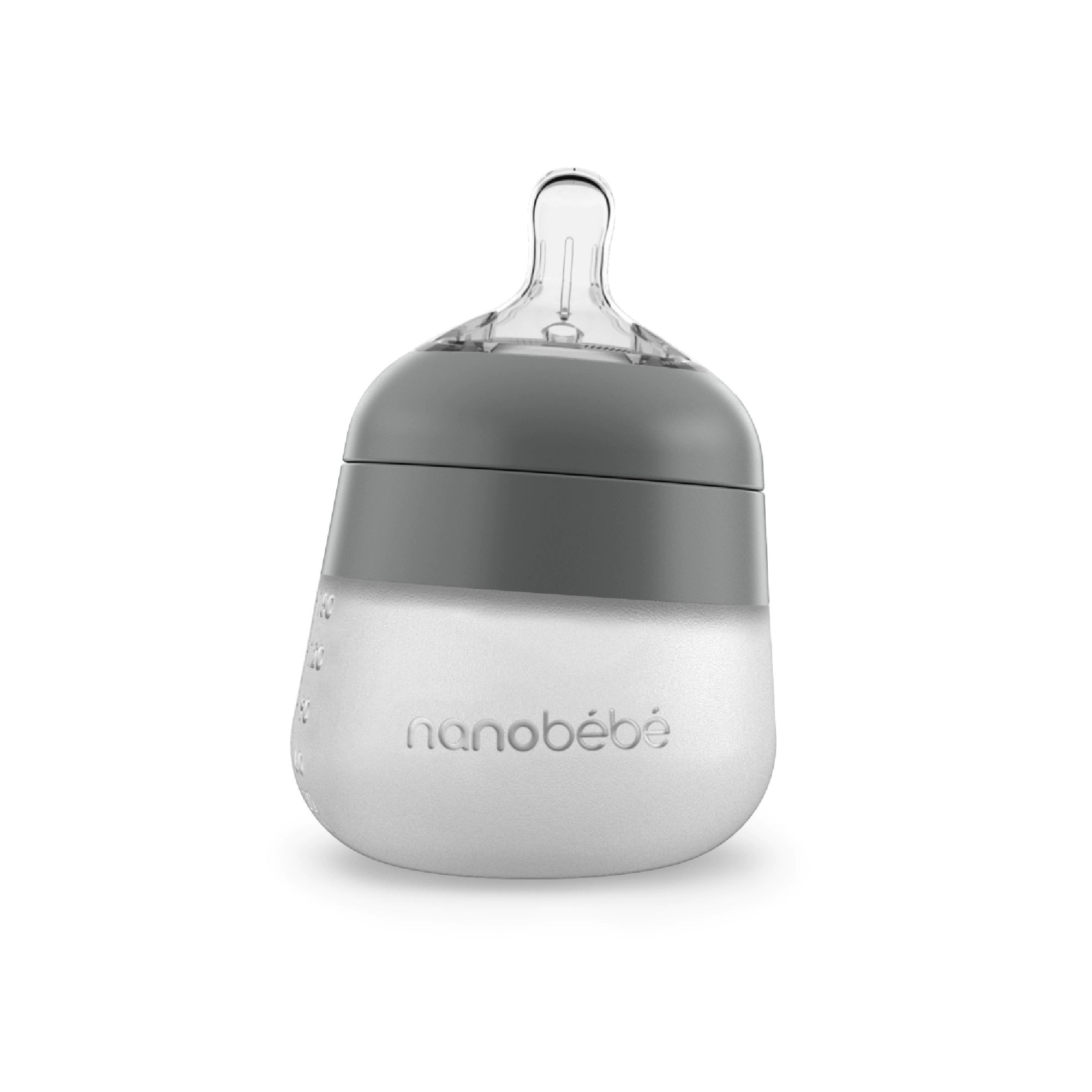 Flexy Silicone Baby Bottle - 5oz & 9oz | Nanobébé