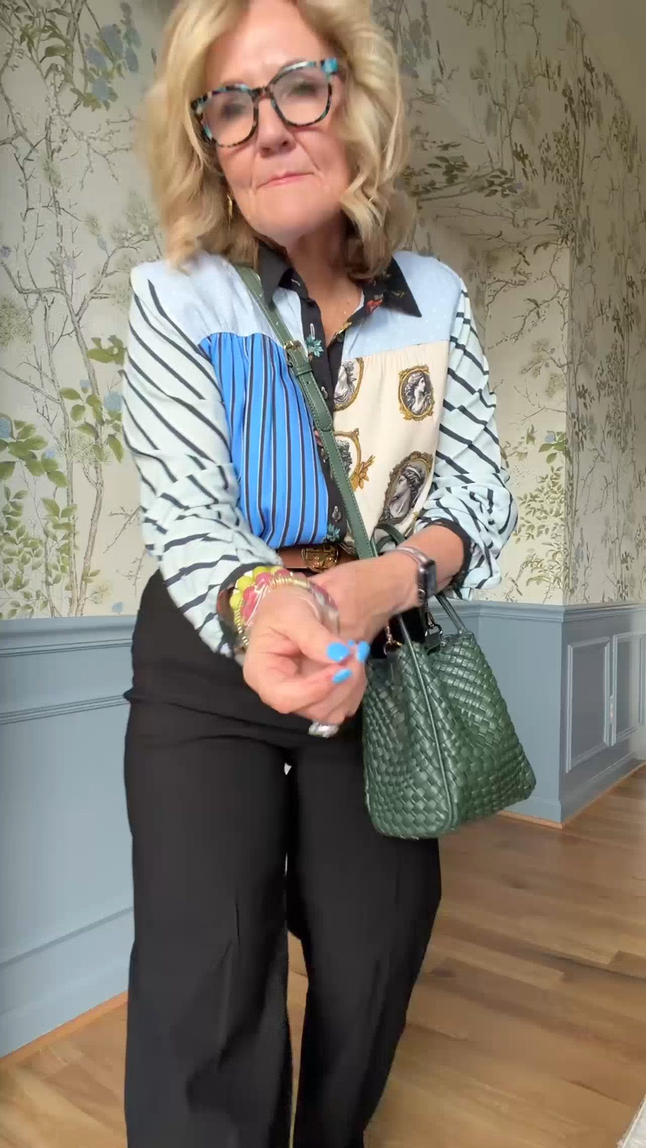  20% off code at Anthropologie NANETTE20
Colette pants and skirt! The signature stretch ahd front patch pockets. Different fabrics and lengths! 
I wear a 29 reg or petite. And a medium in the skirt. 
Different colors in each style available except the skirt 
Blue oxford size small
Brown sweater medium 
Striped polo sweater size small 
Denim trimmed vest size up! It’s a little diff than mine 
Full length Colette I’m wearing a 29 reg and need to wear a heel 
Paz blouse medium it’s print mixing and color blocking 
20% off my bracelet stack code NANETTE20


#LTKSaleAlert #LTKspring #LTKOver40

 