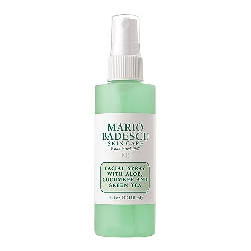 Mario Badescu Facial Spray with Aloe, Cucumber and Green Tea for All Skin Types | Face Mist that Hydrates & Invigorates | 4 FL OZ | Amazon (US)