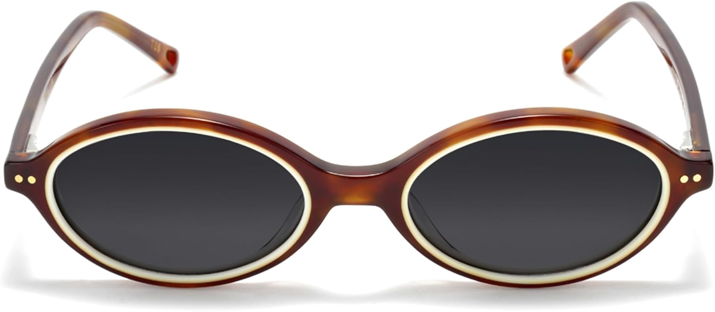 TIJN Olisa Retro Oval Sunglasses for Women Men,Polarized UV Protection Shades,Stylish Frame Sun G... | Amazon (US)