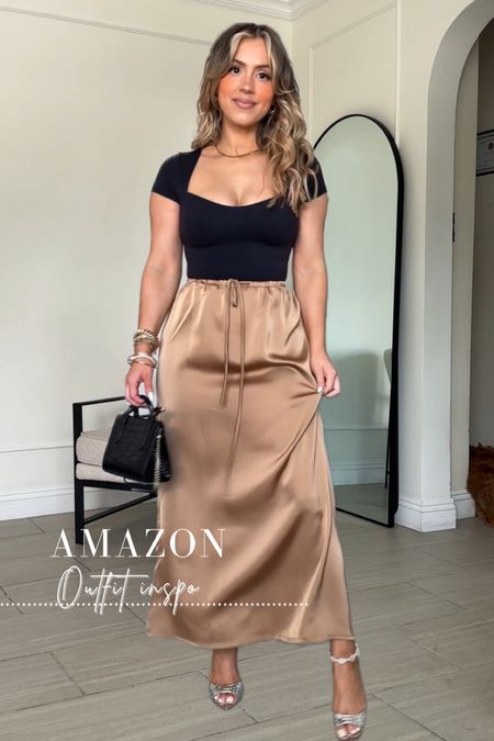 Amazon outfit inspo 🤩

✔️ wearing a size small in the skirt and top. The skirt is very spacious.

#LTKStyleTip #LTKU #LTKFindsUnder50