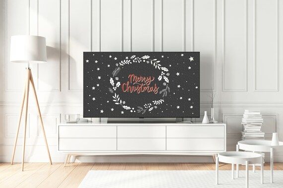 Samsung Frame TV Art Christmas, Vintage Christmas picture Instant Download, Winter, Christmas, Fr... | Etsy (US)